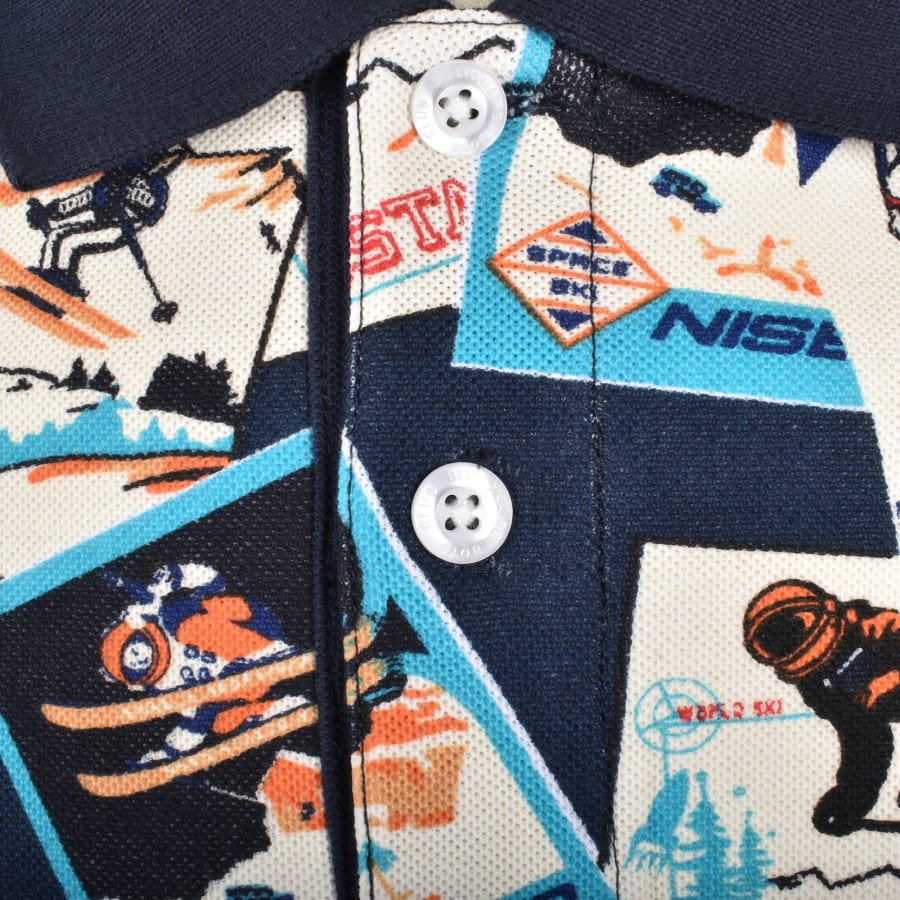 Billionaire Boys Club Ski Print Polo Multi | Mainline